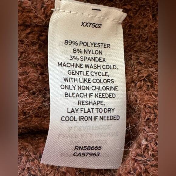 New ~ CASLON ~ Directional V-neck Long Sleeve Sweater Dress FALL - Picture 9 of 9